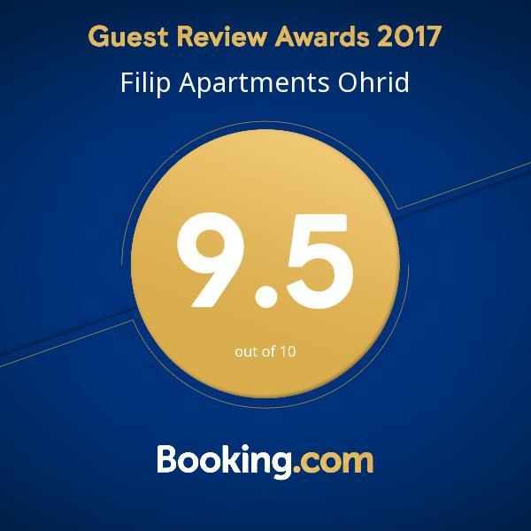 Filip Apartments オフリド エクステリア 写真